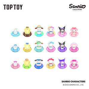 TOP TOY Sanrio characters MINI Swim Ring Figures