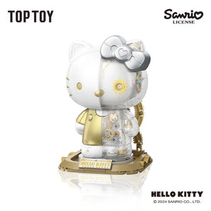 TOP TOY HELLO KITTY White Golden Big Figure