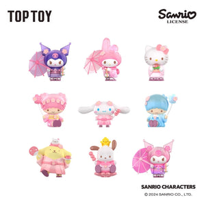 Sanrio Characters Blossom and Wagashi-8Pcs