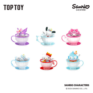 Sanrio Characters Teacup Elf Series Figures-6Pcs